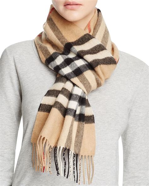 burberry giant icon check cashmere scarf|Burberry reversible check cashmere scarf.